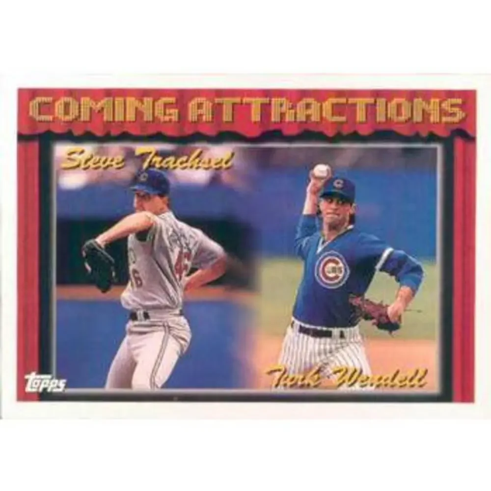 1994 Topps Steve Trachsel / Turk Wendell CA, RC # 778 Chicago Cubs